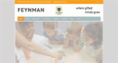 Desktop Screenshot of feynmanschool.org