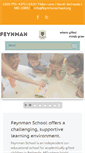 Mobile Screenshot of feynmanschool.org